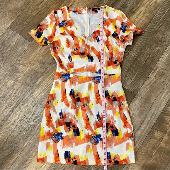 NEW Very J Cutout Abstract Mini Dress Size Small - Picture 12 of 12